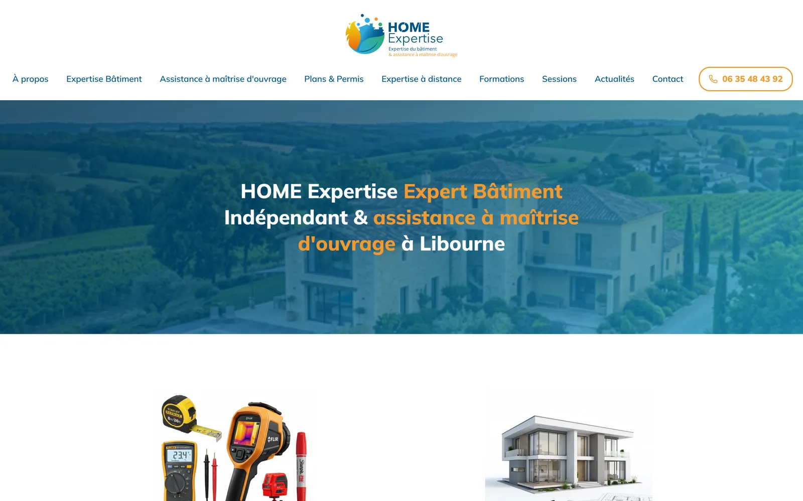 Site de Home Expertise