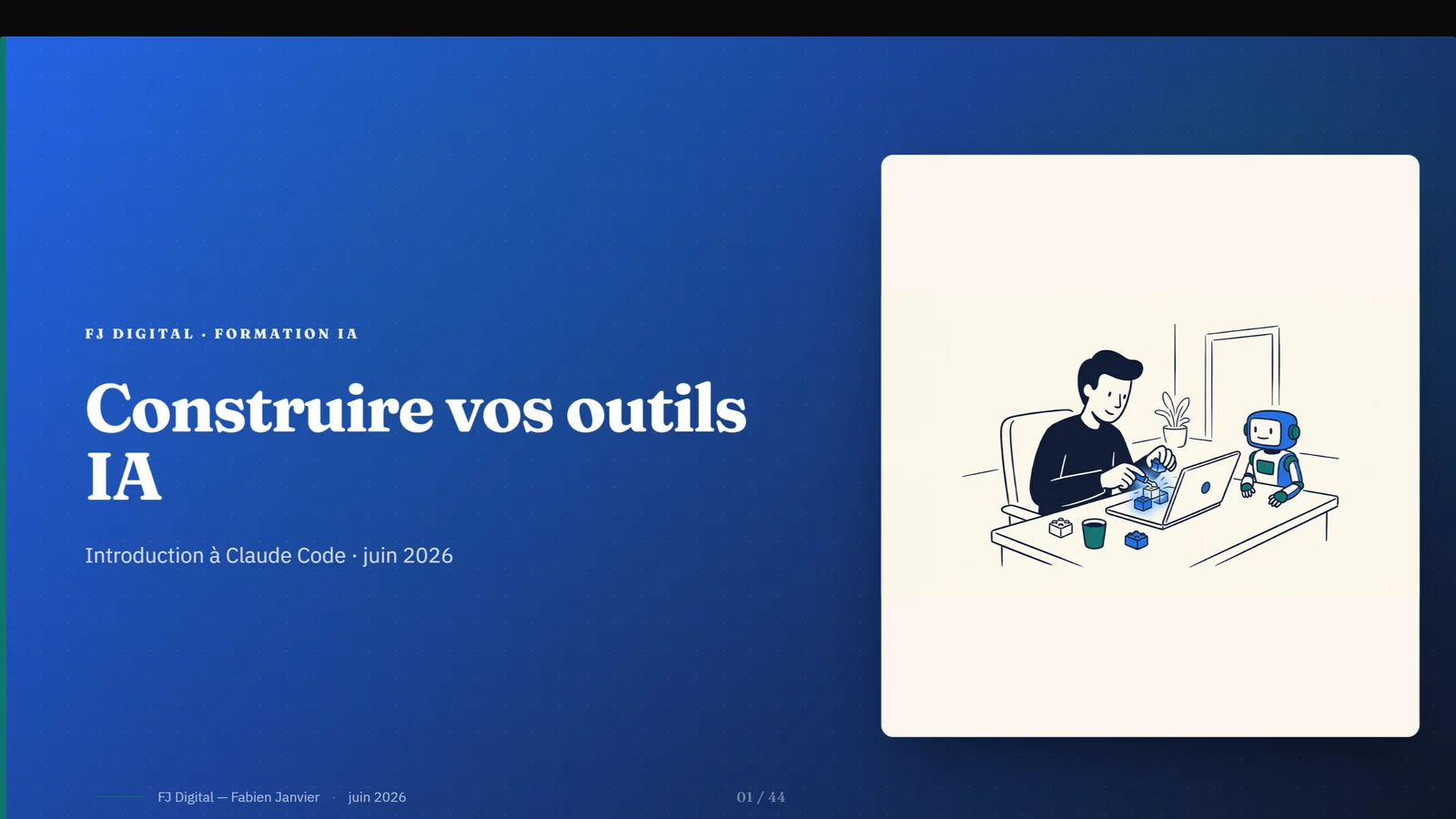 Tableau de bord de PPT Creator