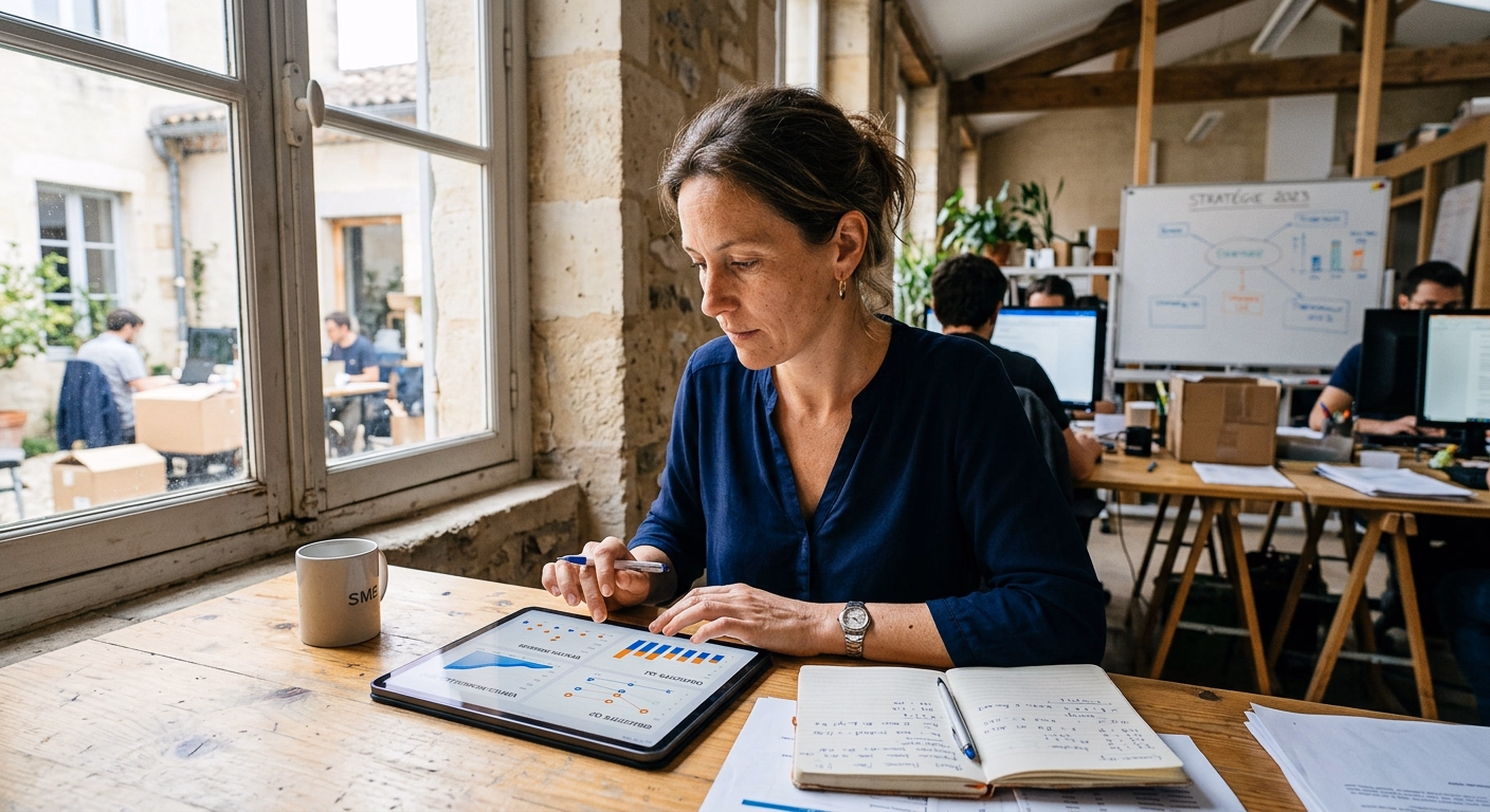 Adoption de l'IA par les TPE et PME en Gironde : les chiffres 2026