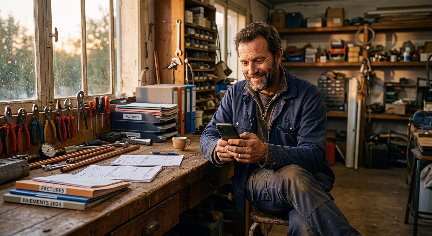 Relance de facture impayée automatique : le guide pour artisans et TPE