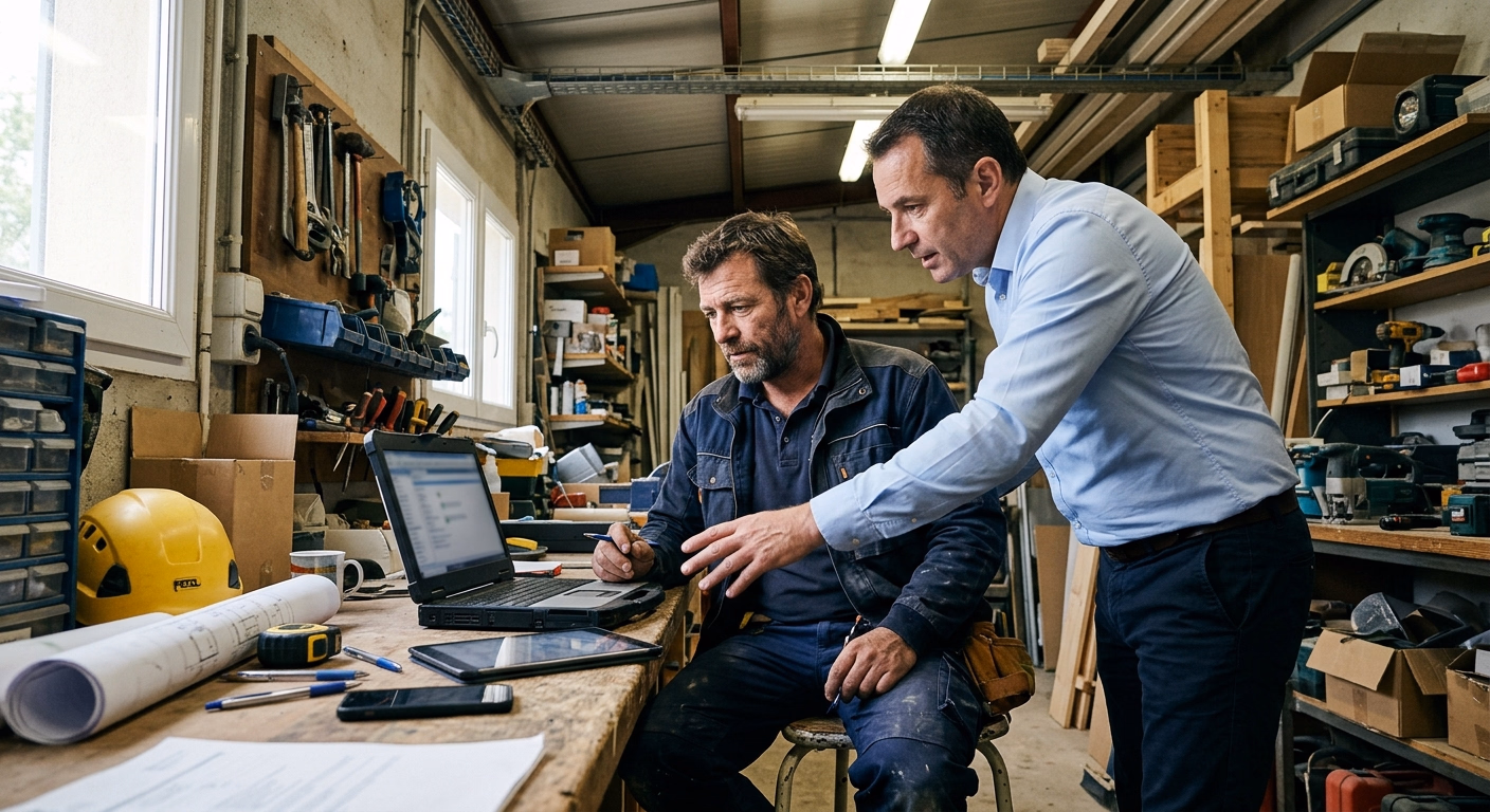 Quels outils IA s'intègrent à votre logiciel métier d'artisan ?