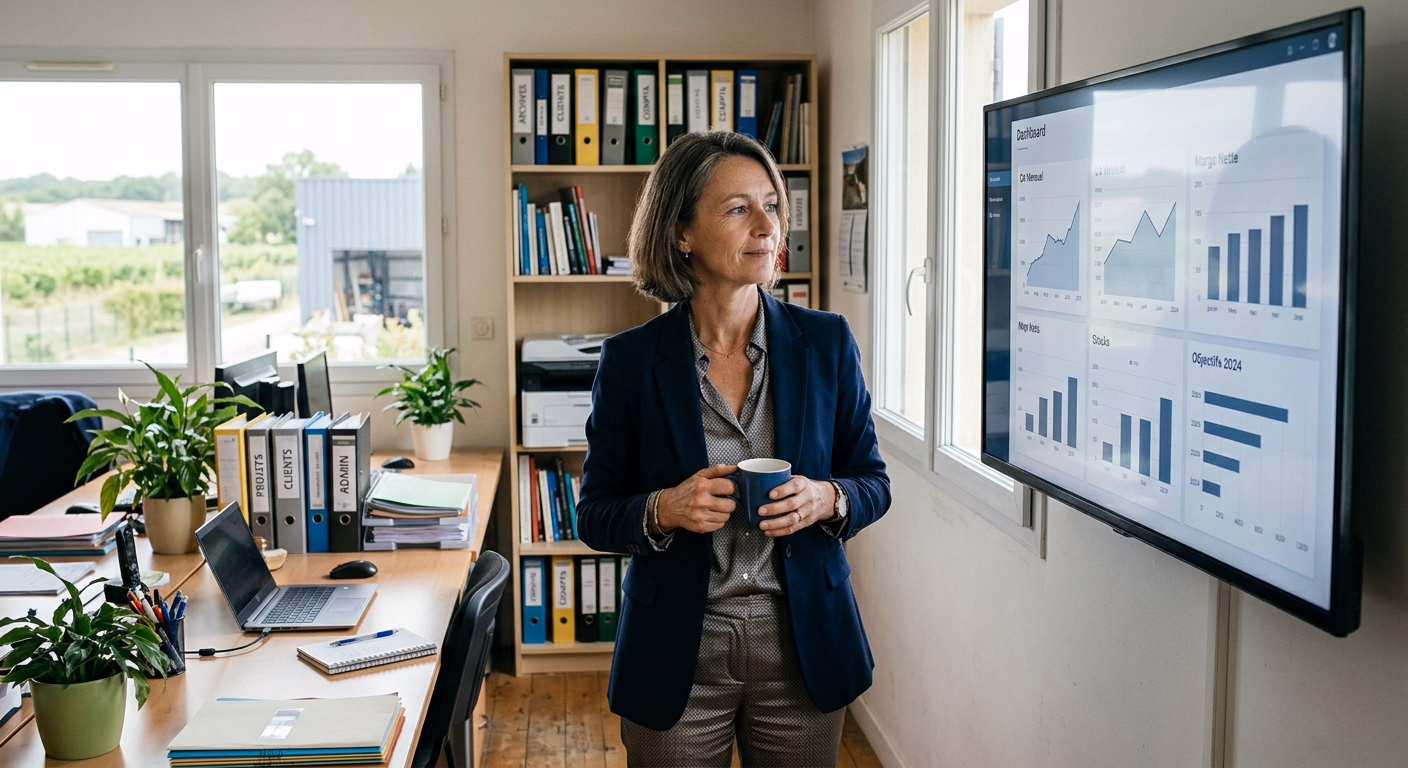 Tableau de bord IA PME : piloter son activité sans y passer ses soirées